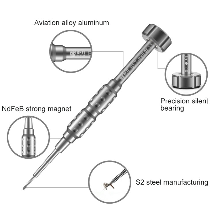 BEST BST-895 6 in 1  Mobile Phone Screwdriver For Mobile Phone Dismantling Screwdriver - Screwdriver by BEST | Online Shopping South Africa | PMC TechLife | Buy Now Pay Later Mobicred