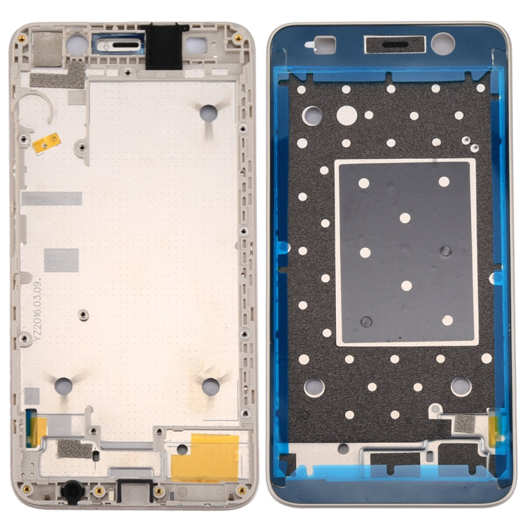 For Huawei Y6 / Honor 4A Front Housing LCD Frame Bezel Plate(Gold) - Full Housing Cover by PMC TechLife | Online Shopping South Africa | PMC TechLife