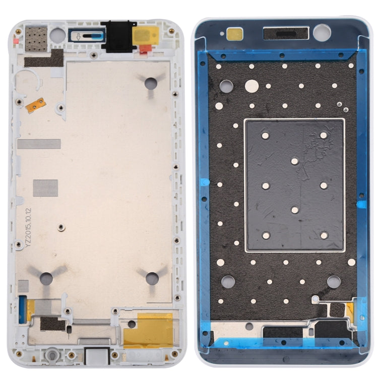 For Huawei Y6 / Honor 4A Front Housing LCD Frame Bezel Plate(White) - Full Housing Cover by PMC TechLife | Online Shopping South Africa | PMC TechLife