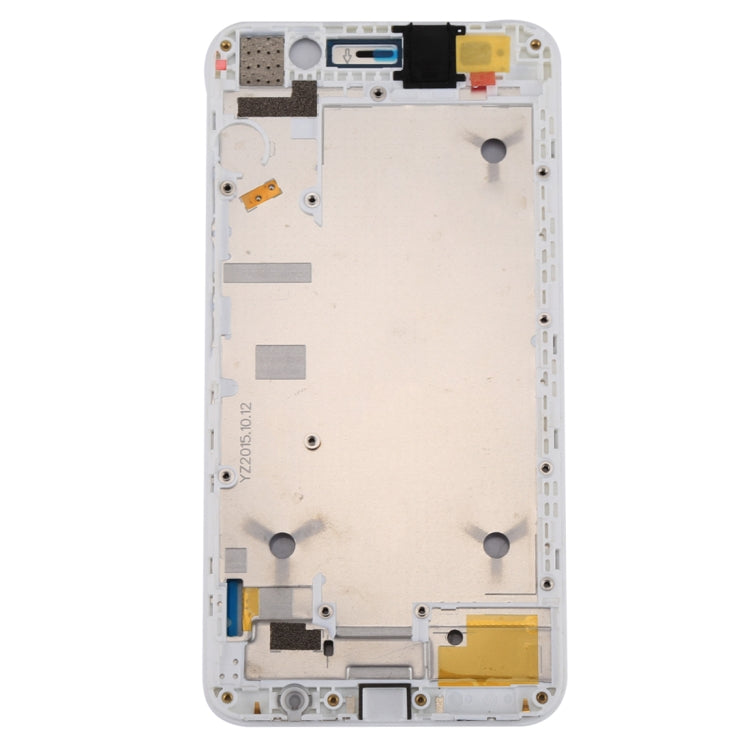 For Huawei Y6 / Honor 4A Front Housing LCD Frame Bezel Plate(White) - Full Housing Cover by PMC TechLife | Online Shopping South Africa | PMC TechLife