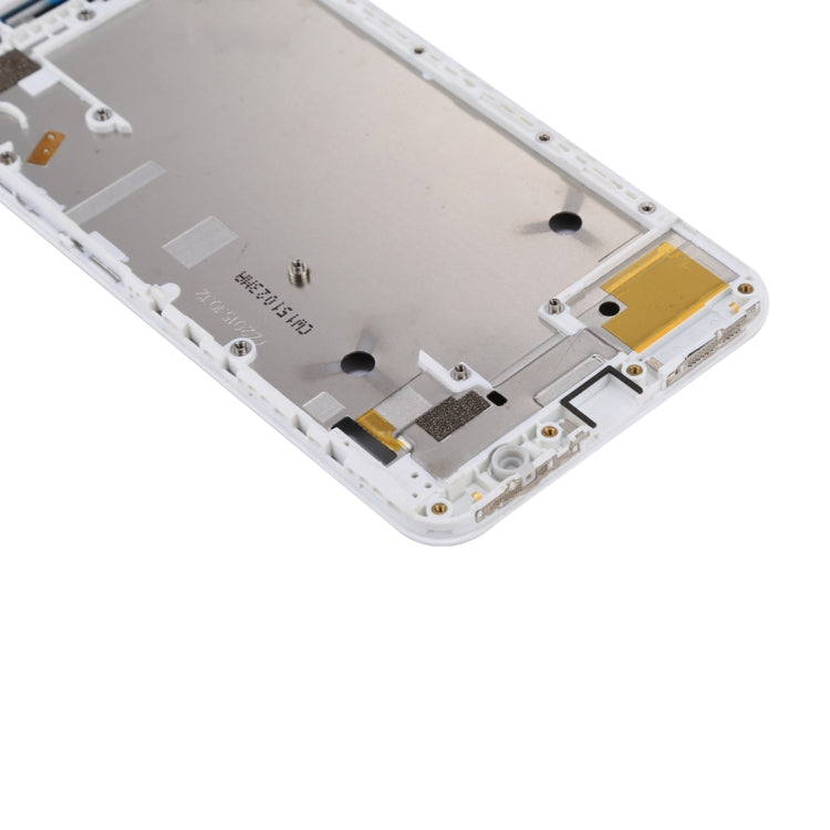 For Huawei Y6 / Honor 4A Front Housing LCD Frame Bezel Plate(White) - Full Housing Cover by PMC TechLife | Online Shopping South Africa | PMC TechLife