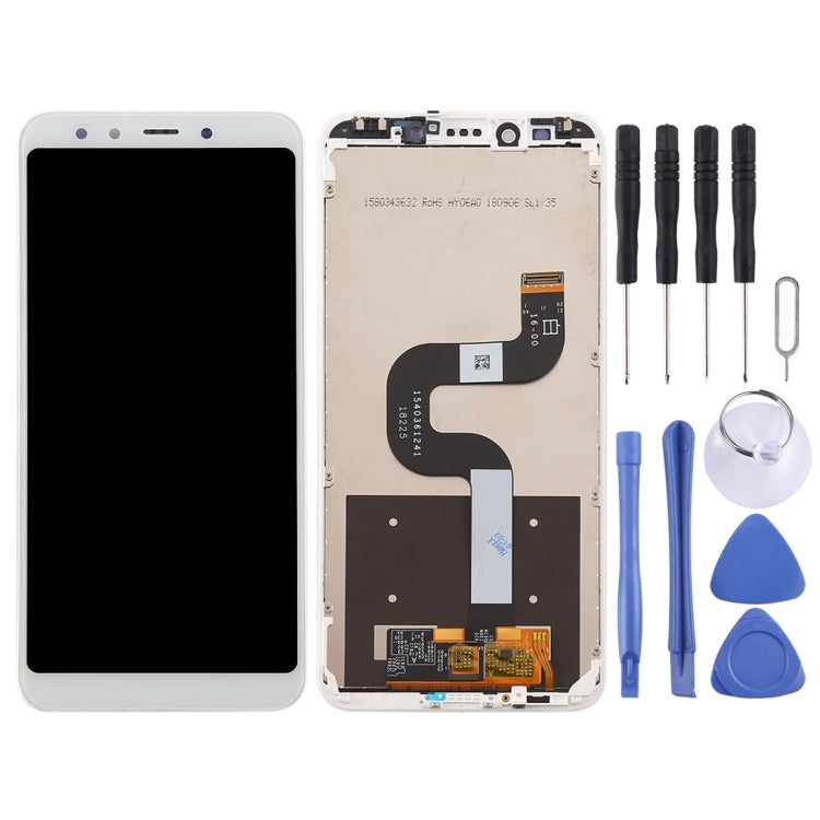 TFT LCD Screen for Xiaomi Mi 6X / A2 Digitizer Full Assembly with Frame(White) - free shipping - PMC TechLife - Order now!