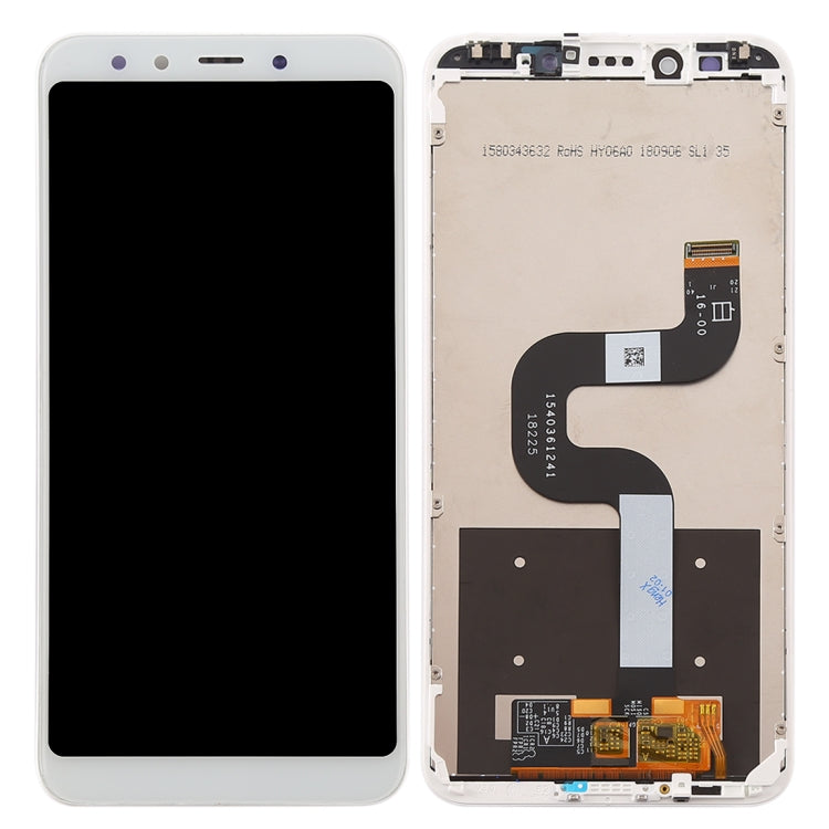 TFT LCD Screen for Xiaomi Mi 6X / A2 Digitizer Full Assembly with Frame(White) - LCD Screen by PMC Jewellery | Online Shopping South Africa | PMC Jewellery