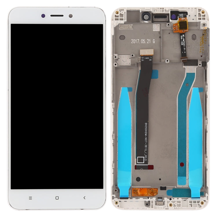 TFT LCD Screen for Xiaomi Redmi 4X Digitizer Full Assembly with Frame(White) - LCD Screen by PMC TechLife | Online Shopping South Africa | PMC TechLife