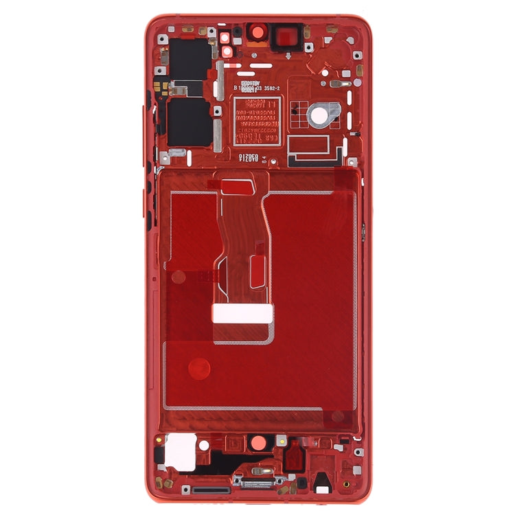 Front Housing LCD Frame Bezel Plate with Side Keys for Huawei P30(Orange) - Full Housing Cover by PMC TechLife | Online Shopping South Africa | PMC TechLife