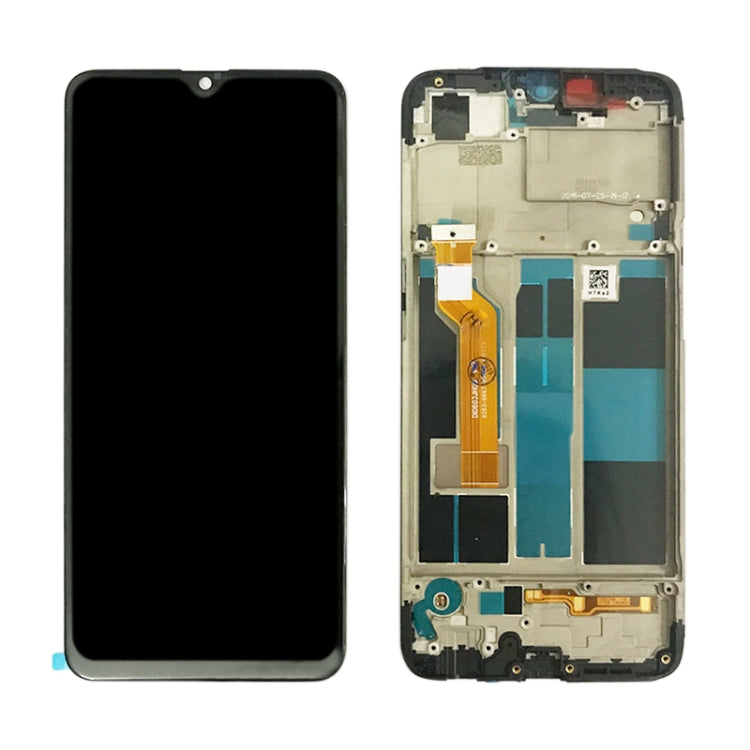 TFT LCD Screen for OPPO A7X / F9 / F9 Pro / Realme 2 Pro Digitizer Full Assembly with Frame (Black) - free shipping - PMC TechLife - Order now!