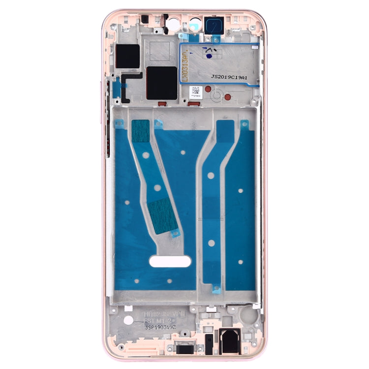 Front Housing LCD Frame Bezel Plate with Side Keys for Huawei Y9 (2019)(Pink) - Full Housing Cover by PMC TechLife | Online Shopping South Africa | PMC TechLife