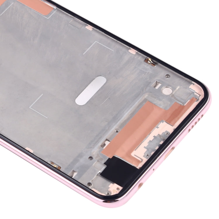 Front Housing LCD Frame Bezel Plate with Side Keys for Huawei Y9 (2019)(Pink) - Full Housing Cover by PMC TechLife | Online Shopping South Africa | PMC TechLife
