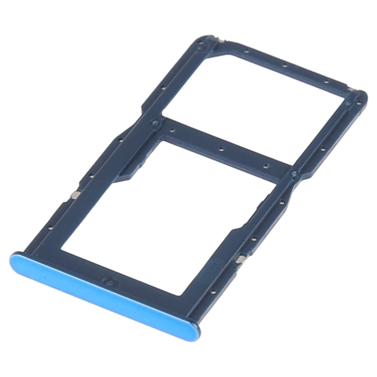 SIM Card Tray +  SIM Card Tray / Micro SD Card for Huawei P30 Lite(Blue) - free shipping - PMC TechLife - Order now!