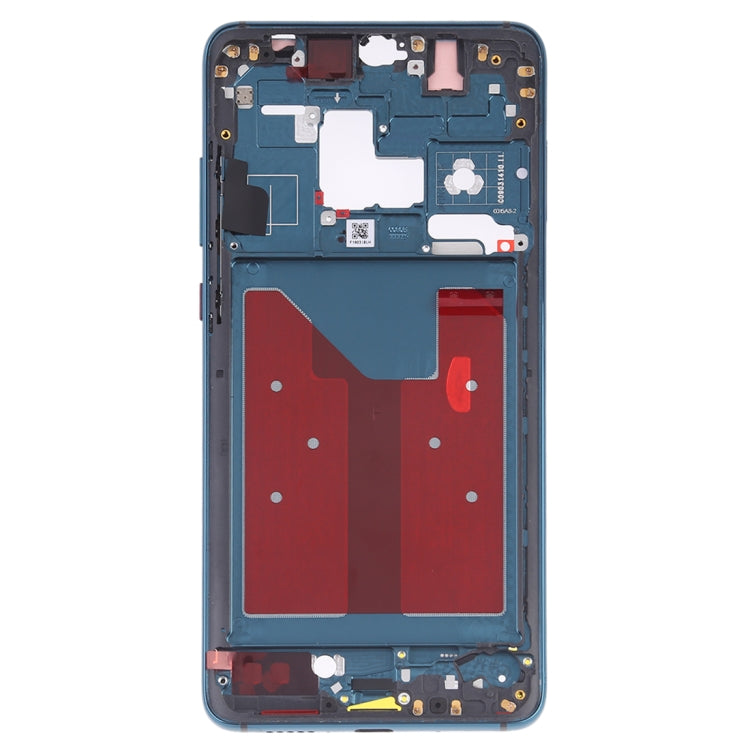 Front Housing LCD Frame Bezel Plate with Side Keys for Huawei Mate 20(Blue) - Full Housing Cover by PMC TechLife | Online Shopping South Africa | PMC TechLife