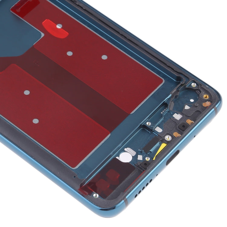 Front Housing LCD Frame Bezel Plate with Side Keys for Huawei Mate 20(Blue) - Full Housing Cover by PMC TechLife | Online Shopping South Africa | PMC TechLife