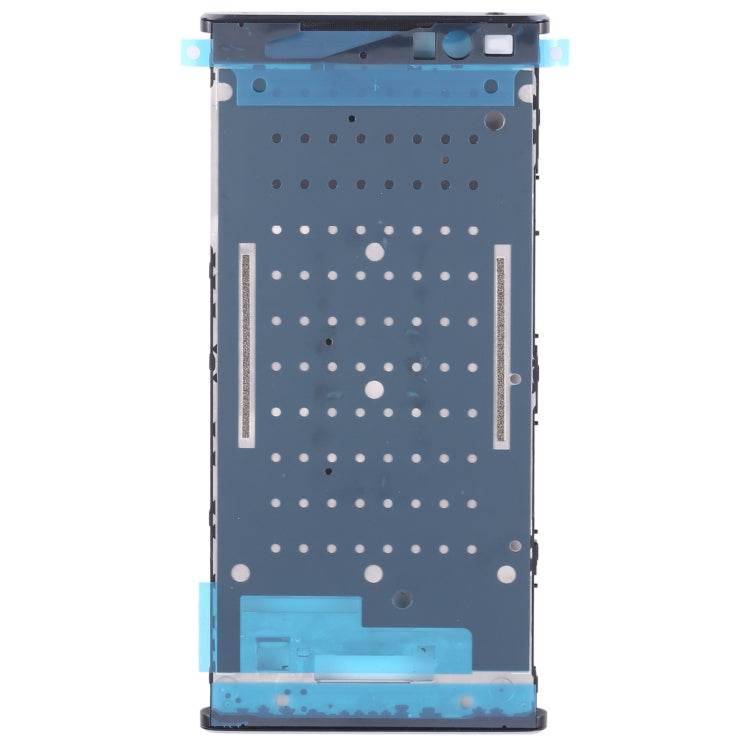 Front Housing LCD Frame Bezel for Sony Xperia XA2 Plus(Black) - Frame Bezel Plate by PMC TechLife | Online Shopping South Africa | PMC TechLife