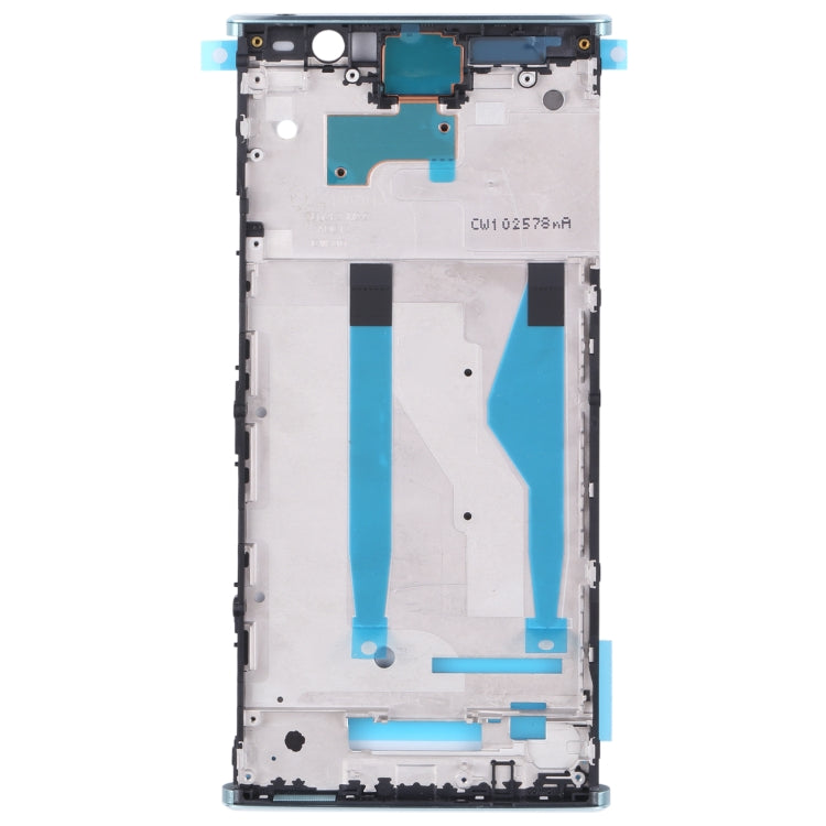 Front Housing LCD Frame Bezel for Sony Xperia XA2 Plus(Blue) - Frame Bezel Plate by PMC TechLife | Online Shopping South Africa | PMC TechLife