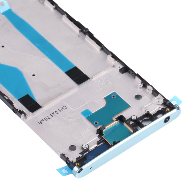 Front Housing LCD Frame Bezel for Sony Xperia XA2 Plus(Blue) - Frame Bezel Plate by PMC TechLife | Online Shopping South Africa | PMC TechLife