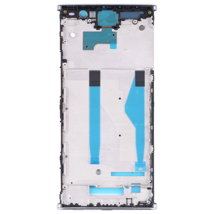 Front Housing LCD Frame Bezel for Sony Xperia XA2 Plus(Silver) - Frame Bezel Plate by PMC TechLife | Online Shopping South Africa | PMC TechLife