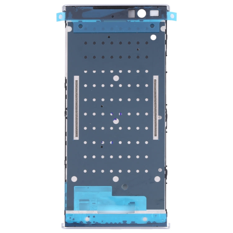 Front Housing LCD Frame Bezel for Sony Xperia XA2 Plus(Silver) - Frame Bezel Plate by PMC TechLife | Online Shopping South Africa | PMC TechLife