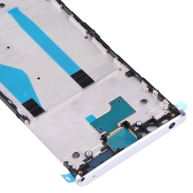 Front Housing LCD Frame Bezel for Sony Xperia XA2 Plus(Silver) - Frame Bezel Plate by PMC TechLife | Online Shopping South Africa | PMC TechLife