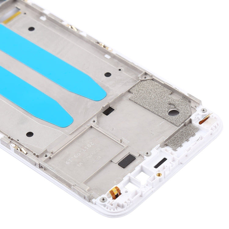 Front Housing LCD Frame Bezel for Xiaomi Mi 5X / A1(White) - Frame Bezel Plate by PMC TechLife | Online Shopping South Africa | PMC TechLife