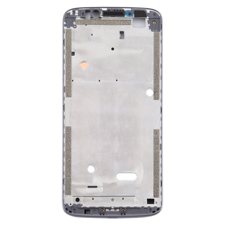 Front Housing LCD Frame Bezel for Motorola Moto E5(Grey) - Frame Bezel Plate by PMC Jewellery | Online Shopping South Africa | PMC Jewellery