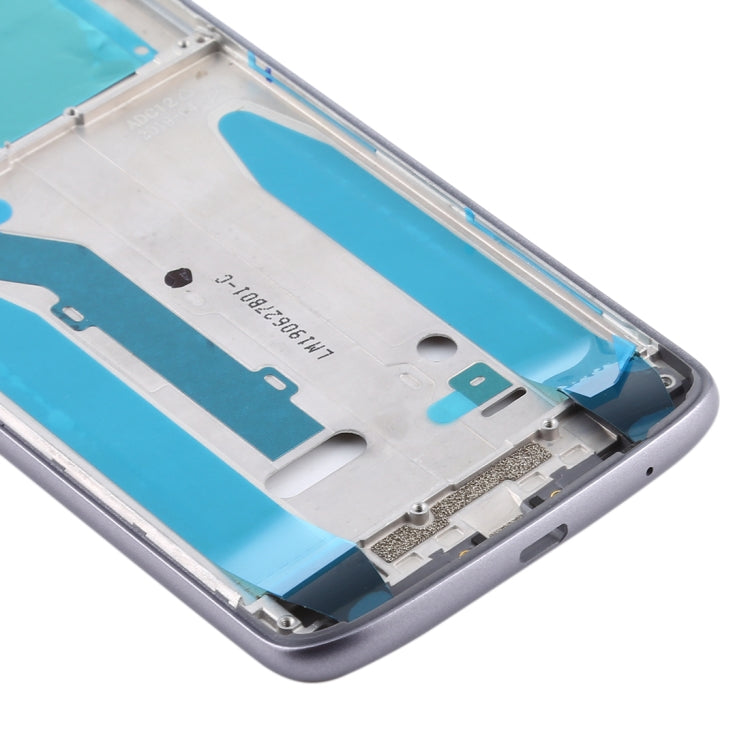 Front Housing LCD Frame Bezel for Motorola Moto E5(Grey) - Frame Bezel Plate by PMC TechLife | Online Shopping South Africa | PMC TechLife