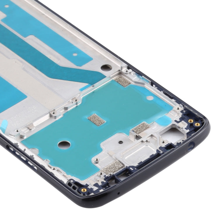 Front Housing LCD Frame Bezel for Motorola Moto G6 Play(Black) - Frame Bezel Plate by PMC TechLife | Online Shopping South Africa | PMC TechLife