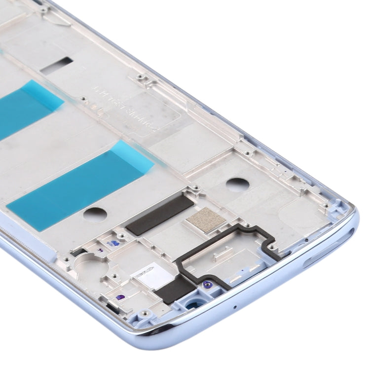Front Housing LCD Frame Bezel for Motorola Moto G6 Plus(Blue) - Frame Bezel Plate by PMC TechLife | Online Shopping South Africa | PMC TechLife
