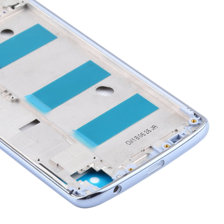 Front Housing LCD Frame Bezel for Motorola Moto G6 Plus(Blue) - Frame Bezel Plate by PMC TechLife | Online Shopping South Africa | PMC TechLife