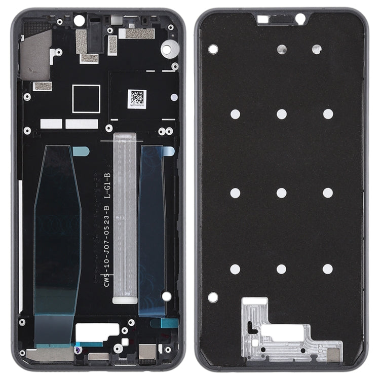 Front Housing LCD Frame Bezel for Asus Zenfone 5 ZE620KL(Black) - Frame Bezel Plate by PMC TechLife | Online Shopping South Africa | PMC TechLife