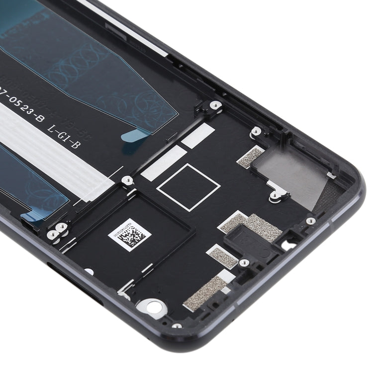 Front Housing LCD Frame Bezel for Asus Zenfone 5 ZE620KL(Black) - Frame Bezel Plate by PMC TechLife | Online Shopping South Africa | PMC TechLife