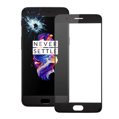 For OnePlus 5 Front Screen Outer Glass Lens (Black) - LCD Related Parts by PMC Jewellery | Online Shopping South Africa | PMC Jewellery