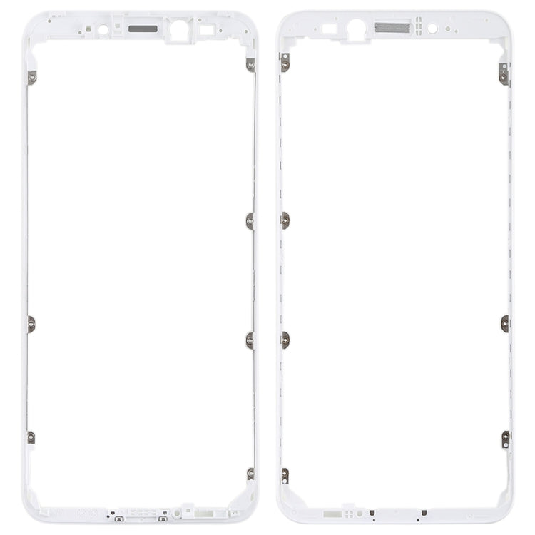 Front Housing LCD Frame Bezel Holder for Xiaomi Mi 6X / A2(White) - Frame Bezel Plate by PMC TechLife | Online Shopping South Africa | PMC TechLife