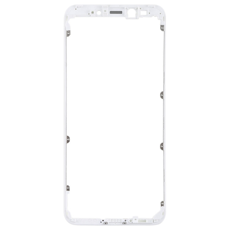 Front Housing LCD Frame Bezel Holder for Xiaomi Mi 6X / A2(White) - Frame Bezel Plate by PMC TechLife | Online Shopping South Africa | PMC TechLife