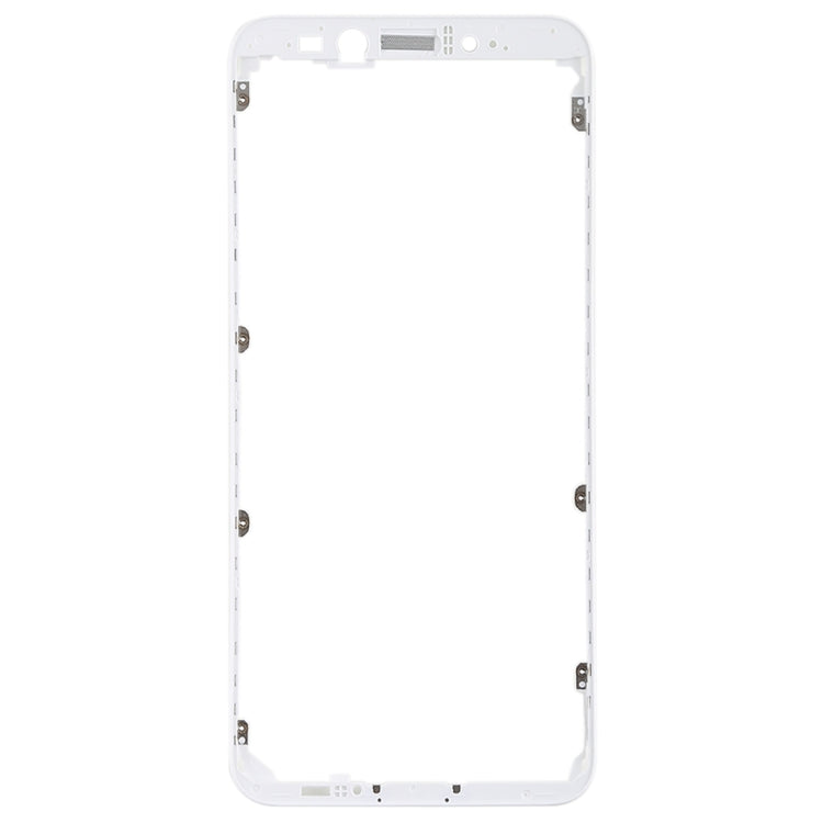 Front Housing LCD Frame Bezel Holder for Xiaomi Mi 6X / A2(White) - Frame Bezel Plate by PMC TechLife | Online Shopping South Africa | PMC TechLife