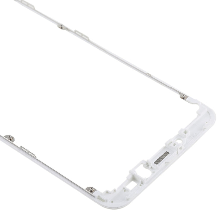 Front Housing LCD Frame Bezel Holder for Xiaomi Mi 6X / A2(White) - Frame Bezel Plate by PMC TechLife | Online Shopping South Africa | PMC TechLife