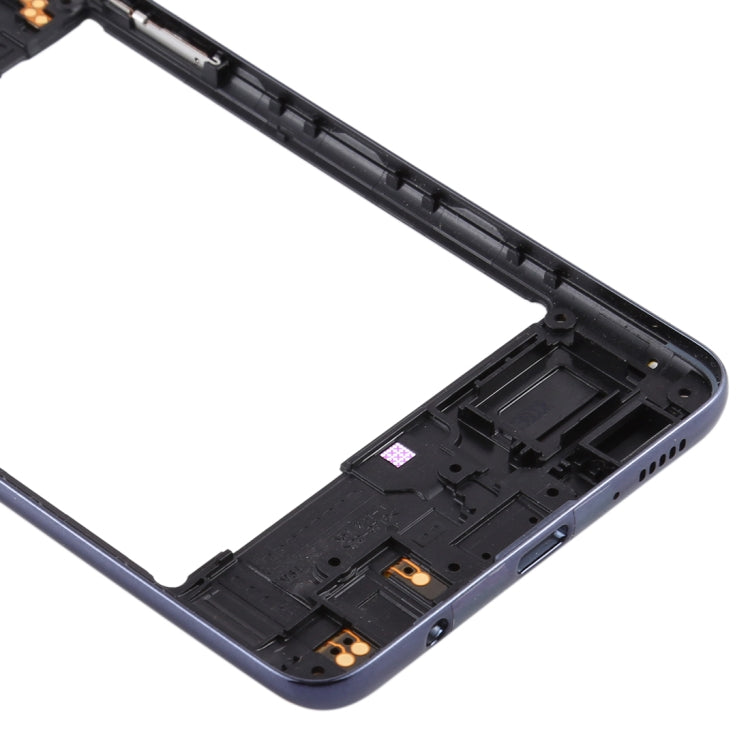 For Samsung Galaxy A51  Middle Frame Bezel Plate (Black) - Frame Bezel Plate by PMC Jewellery | Online Shopping South Africa | PMC Jewellery