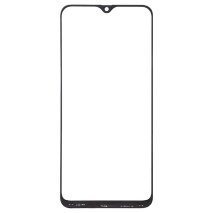 For Samsung Galaxy A40s 10pcs Front Screen Outer Glass Lens (Black) - Outer Glass Lens by PMC Jewellery | Online Shopping South Africa | PMC Jewellery