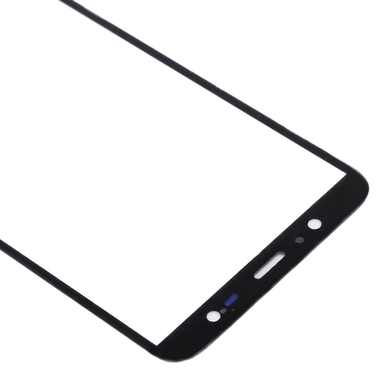 For Samsung Galaxy J8, J810F/DS, J810Y/DS, J810G/DS  10pcs Front Screen Outer Glass Lens (Black) - Outer Glass Lens by PMC Jewellery | Online Shopping South Africa | PMC Jewellery