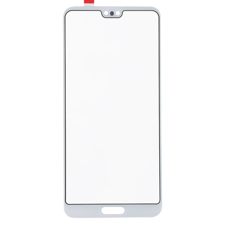 For Huawei P20 10PCS Front Screen Outer Glass Lens (White) - Outer Glass Lens by PMC TechLife | Online Shopping South Africa | PMC TechLife