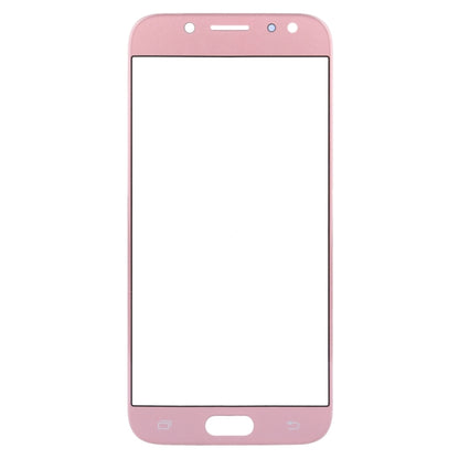 For Samsung Galaxy J3 (2017) / J330 10pcs Front Screen Outer Glass Lens (Rose Gold) - Outer Glass Lens by PMC Jewellery | Online Shopping South Africa | PMC Jewellery