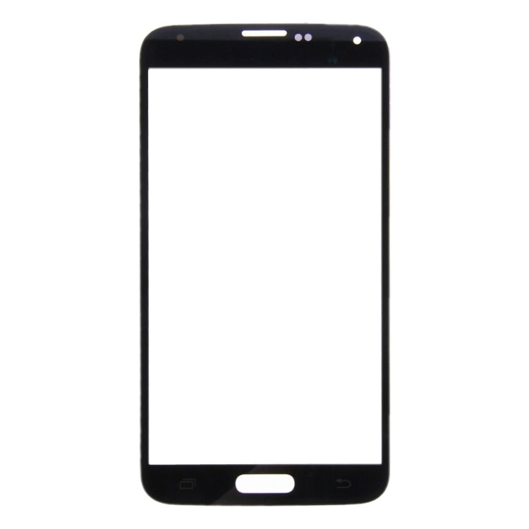 For Samsung Galaxy S5 / G900  10pcs Front Screen Outer Glass Lens (Black) - Outer Glass Lens by PMC Jewellery | Online Shopping South Africa | PMC Jewellery