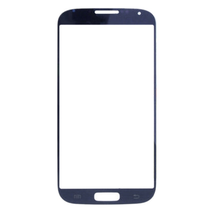 For Samsung Galaxy S IV / i9500 10pcs Front Screen Outer Glass Lens (Blue) - Outer Glass Lens by PMC Jewellery | Online Shopping South Africa | PMC Jewellery