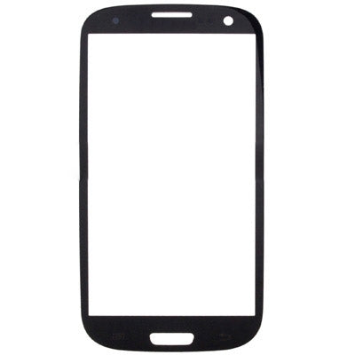 For Samsung Galaxy SIII / i9300 10pcs Front Screen Outer Glass Lens (Black) - Outer Glass Lens by PMC Jewellery | Online Shopping South Africa | PMC Jewellery