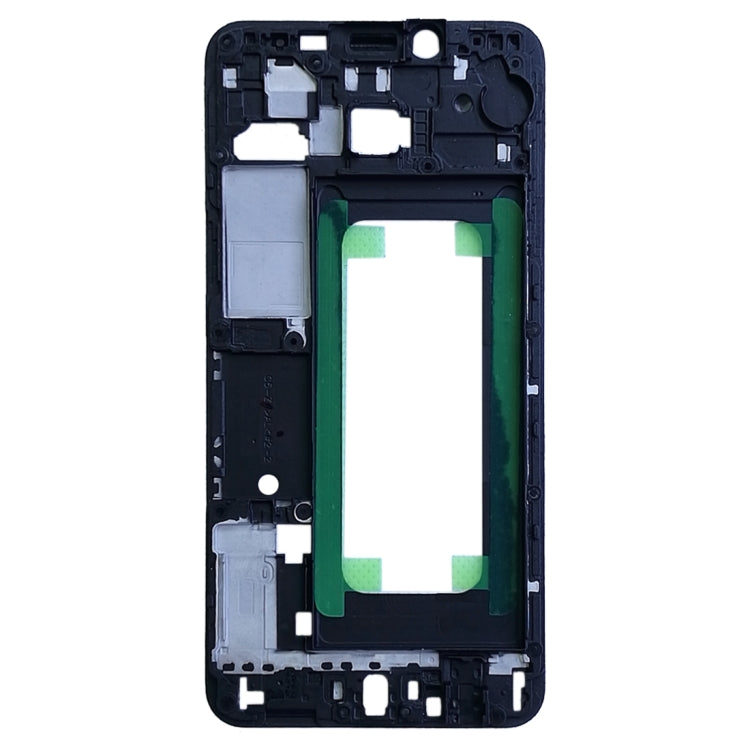 For Galaxy C5 Front Housing LCD Frame Bezel Plate (Black) - Frame Bezel Plate by PMC TechLife | Online Shopping South Africa | PMC TechLife
