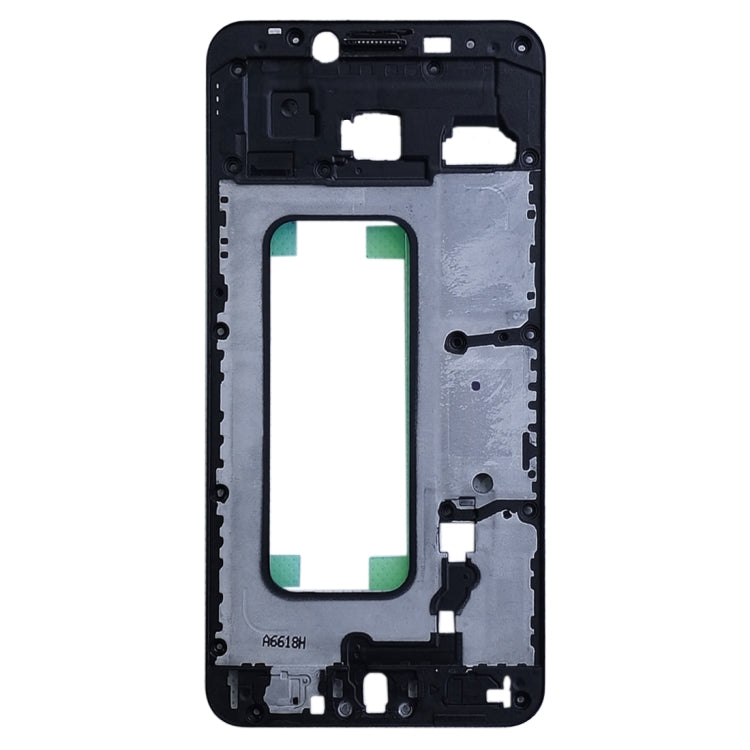 For Galaxy C5 Front Housing LCD Frame Bezel Plate (Black) - Frame Bezel Plate by PMC TechLife | Online Shopping South Africa | PMC TechLife