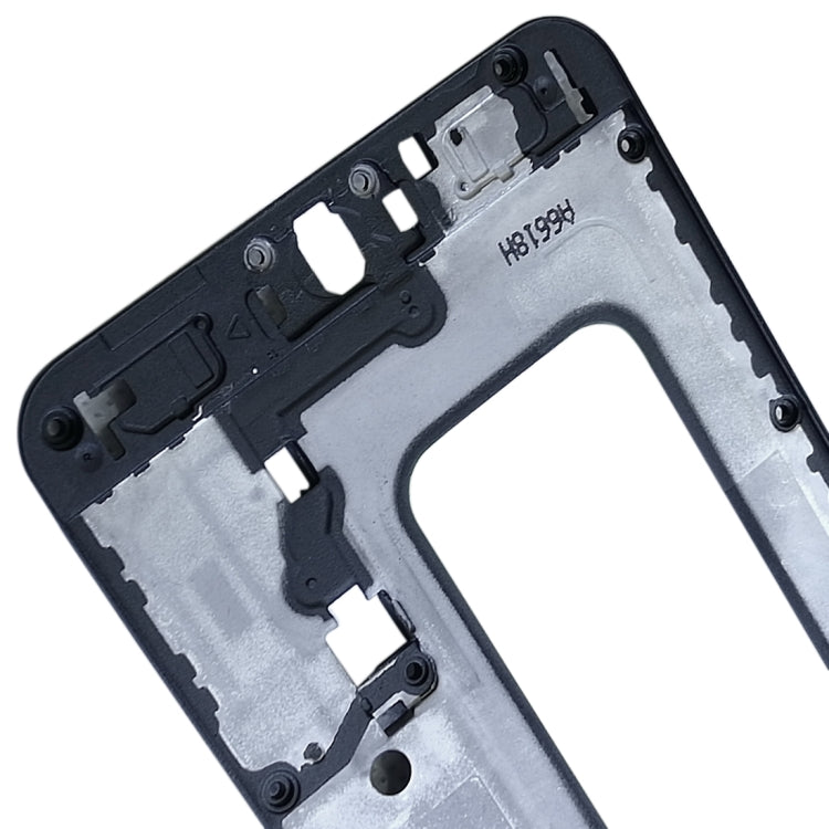 For Galaxy C5 Front Housing LCD Frame Bezel Plate (Black) - Frame Bezel Plate by PMC TechLife | Online Shopping South Africa | PMC TechLife