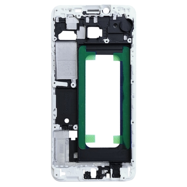 For Galaxy C5 Front Housing LCD Frame Bezel Plate (White) - Frame Bezel Plate by PMC TechLife | Online Shopping South Africa | PMC TechLife
