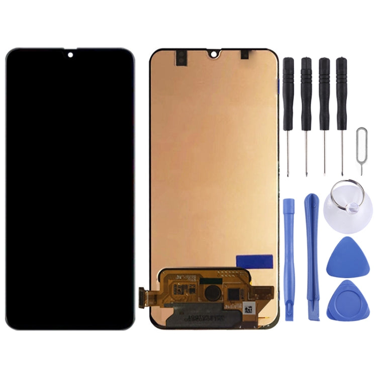 LCD Screen and Digitizer Full Assembly for Galaxy A70, M-A705F/DS, SM-A705FN/DS, SM-A705GM/DS, SM-A705MN/DS, SM-A7050(Black) - LCD Screen by PMC Jewellery | Online Shopping South Africa | PMC Jewellery