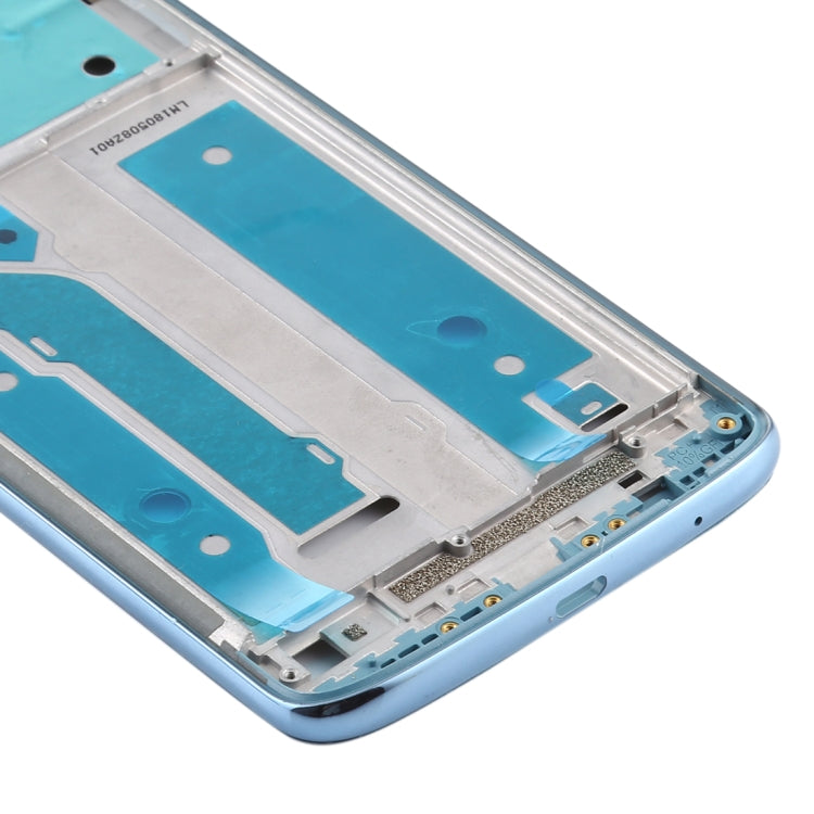 Front Housing LCD Frame Bezel Plate for Motorola Moto E5 Plus (Blue) - Frame Bezel Plate by PMC TechLife | Online Shopping South Africa | PMC TechLife