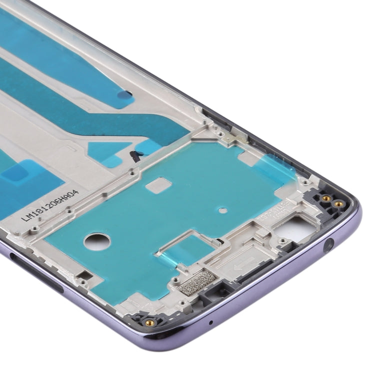 Front Housing LCD Frame Bezel Plate for Motorola Moto E5 Plus (Purple) - Frame Bezel Plate by PMC TechLife | Online Shopping South Africa | PMC TechLife