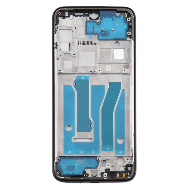 Front Housing LCD Frame Bezel Plate for Motorola Moto G8 Plus(Black) - Frame Bezel Plate by PMC TechLife | Online Shopping South Africa | PMC TechLife